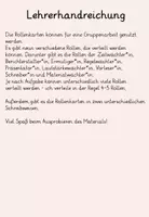 Vorschau - Arbeitsblätter - Rollenkarten für eine Gruppenarbeit - Seite 3