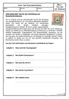 Vorschau - Arbeitsblätter - 02-12 Internationaler Tag für die Verhütung von Gewaltextremismus - Deckblatt