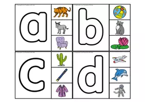 Aperçu - Feuilles d'exercices - CAA et Discriminer le son initial d'un mot niveau 2 - Page 2