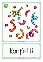 Vorschau - Fördermaterial/Inklusion - FASCHING Wort- und Bildkarten (wichtige Begriffe) - Seite 3