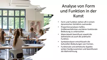 Vorschau - Präsentationen/Tafelbilder - Fachliche Methoden im Fach Kunst - Analyse - Seite 2