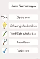Vorschau - Merkblätter - Abschreibregeln: Aushang & Merkkärtchen - Seite 3