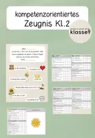 Vorschau - Arbeitsblätter - Materialpaket Lernentwicklungsgespräch/Zeugnis Klasse 1 & 2 - Seite 1