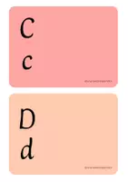Vista previa - Tarjetas / Manipulativos - Librito abecedario Educación Infantil - página 2