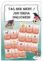 Vorschau - Stundenentwürfe - Halloween-Materialpaket Deutsch - Seite 1