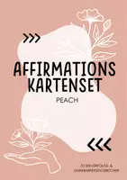 Vorschau - Aufgabenkarten - Affirmationskarten-Set Peach - Deckblatt
