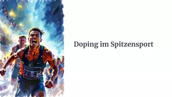 Vorschau - Fördermaterial/Inklusion - Präsentation: Doping im Spitzensport – PowerPoint und PDF - Seite 1