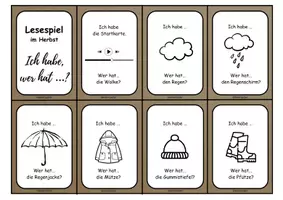 Vorschau - Spiele - Ich habe, wer hat - Im Herbst - Seite 1