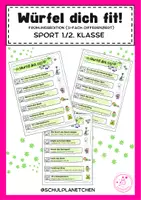 Vorschau - Stationenlernen - Würfel dich fit! - Frühlings Edition (Sport Grundschule) - Deckblatt