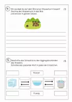 Vorschau - Test - Klassenarbeit/Lernstandserhebung "Wasser" - Klasse 3/4 - Seite 3
