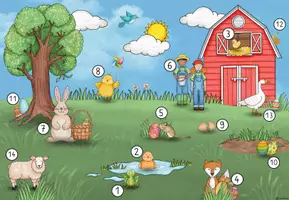 Vorschau - Arbeitsblätter - Lesespur Ostern, Frühling | Klasse 3 + 4 - Seite 3