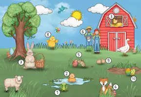 Vorschau - Arbeitsblätter - Lesespur Ostern | Klasse 1 + 2 - Seite 3