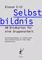 Vorschau - Stundenentwürfe - 🔵 Selbstbildnis 🟣 Selbstportrait - Bildkarten für eine Gruppenarbeit im Kunstunterricht 🟠 Selbstporträt in der Kunst 🟢 berühmte Künstler 🔴 bekannte Künstlerinnen - Deckblatt