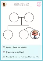 Vista previa - Hojas de trabajo - Comprensió Lectoras: Arbre Genealògics - página 2