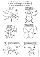 Vorschau - Arbeitsblätter - Fantasieinsekten, Collage-Technik im Kunstunterricht, Kunst Insekten - Seite 2