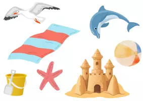 zapowiedź - Create your own beach + FLASHCARDS - strona 1
