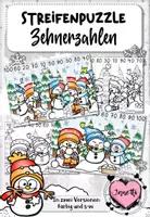 Vorschau - Arbeitsblätter - Winterliches Streifenpuzzle: Zehnerzahlen (Klasse 2) - Deckblatt