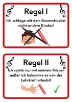 Vorschau - Poster - Boomwhacker Regeln - Deckblatt