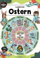 Vorschau - Aufgabenkarten - Legekreis - Rund um Ostern - Deckblatt