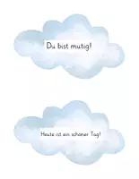 Vorschau - Präsentationen/Tafelbilder - Glückswolken & Glücksposter – Positive Impulse für dein Klassenzimmer - Seite 1