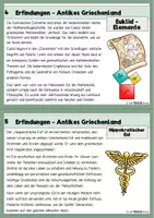 Vorschau - Stationenlernen - Antikes Griechenland - Erfindungen - Lesekartei - Seite 3