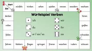 Vorschau - Spiele - Würfelspiel Verben (Klasse 2-4) - Seite 3