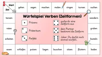 Vorschau - Spiele - Würfelspiel Verben (Zeitformen) - Seite 2