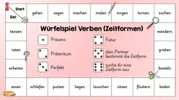 Vorschau - Spiele - Würfelspiel Verben (Zeitformen) - Seite 3