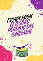 Vista previa - Juegos / Gamificación - ESCAPE ROOM CARNAVAL:“El Tesoro Perdido del Carnaval” - Portada