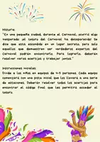 Vista previa - Juegos / Gamificación - ESCAPE ROOM CARNAVAL:“El Tesoro Perdido del Carnaval” - página 2