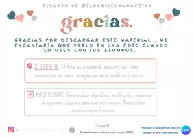 Vista previa - Refuerzo / NEE / Materiales de apoyo - INVIERNO - VOCABULARIO: Tarjetas 3 partes. Montessori. - página 2