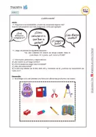 Vista previa - Unidades / Secuencias / Situaciones de Aprendizaje - Diagnóstico Matemática 4° - página 2