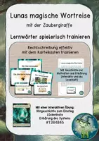 Vorschau - Arbeitsblätter - Rechtschreibung: Karteikartensystem und Hörgeschichte - Seite 1