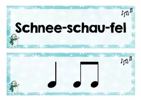 Vorschau - Spiele - Materialpaket: Rhythmus und Notenwerte (Winterversion) - Seite 2