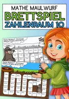 Vorschau - Spiele - Mathe Maulwurf Brettspiel (Subtraktion und Addition, ZR 10) - Deckblatt