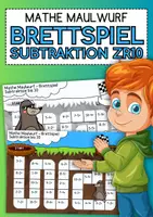Vorschau - Spiele - Mathe Maulwurf - Brettspiel / Subtraktion Zahlenraum 10 - Deckblatt