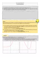 Vorschau - Arbeitsblätter - Stationenlernen zu den Transformationen bei Exponentialfunktionen - Seite 3