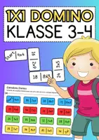 Vorschau - Spiele - Einmaleins Domino (Mathematik / Freiarbeit) - Deckblatt