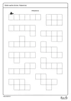 Vorschau - Mal- und Bastelvorlagen - Bastelbögen Polyominos – Wir legen ebene Figuren! - Seite 3