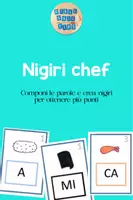 anteprima - Giochi - Nigiri chef: crea parole con le sillabe - Pagina di copertina