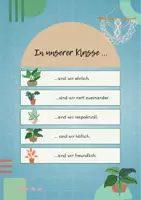 Vorschau - Poster - Poster Klassenmotto Pflanzen - Seite 1