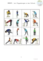 Vorschau - Spiele - YOGA Bingo im Klassenraum Bewegungsspiel - Seite 2