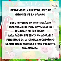Vista previa - Tarjetas / Manipulativos - Estimulación del lenguaje: Animales de la Granja - página 3