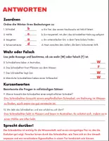 Vorschau - Arbeitsblätter - Schnabeltier: Leseverständnis und Kreuzworträtsel mit Lösungen - Seite 3