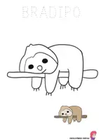 anteprima - Materiale di supporto/inclusione - disegni degli animali da colorare: in ordine alfabetico - Pagina 2