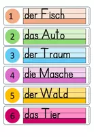 Vorschau - Aufgabenkarten - MATERIALPAKET "Schleichdiktate" 1. Klasse - Deckblatt