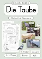 Vorschau - Unterrichtsreihen - Tauben - Deckblatt