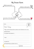Vorschau - Arbeitsblätter - My Dream Room - Diary Entry, MindMap, Differenziert - Seite 1