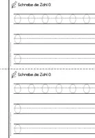 Aperçu - Feuilles d'exercices - Alles über die Zahlen 0-10 & 11-20 Hefte | Nombres Mathématiques Allemand Bundle (Kit) - Page 3
