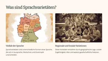 Vorschau - Fördermaterial/Inklusion - Präsentation: Sprachvarietäten und ihre gesellschaftliche Bedeutung – Dialekte und Soziolekte als PDF und PowerPoint - Seite 2